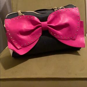 Betsey Johnson bow purse